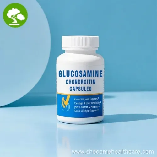 Factory Supply Naturally Extracted Glucosamine Chondroitin Capsules